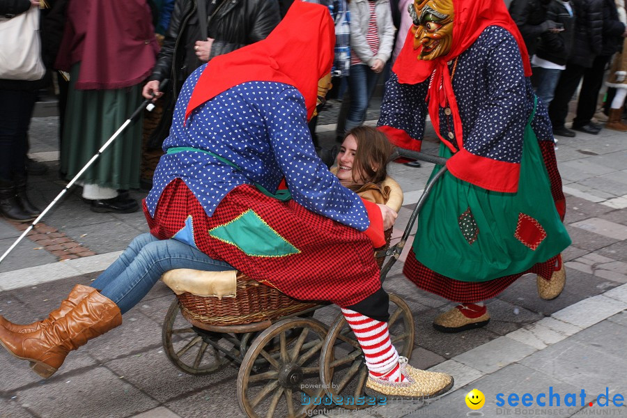 Narrenumzug - Grosses Narrentreffen in Konstanz am Bodensee, 22.01.2012