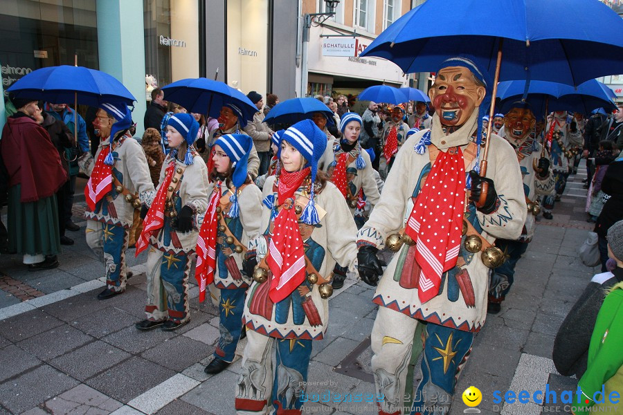 Narrenumzug - Grosses Narrentreffen in Konstanz am Bodensee, 22.01.2012