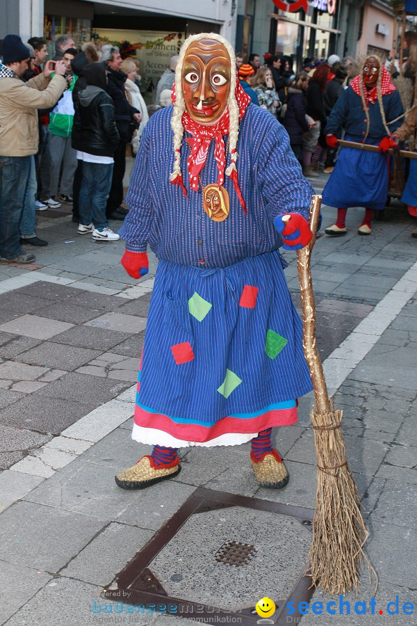 Narrenumzug - Grosses Narrentreffen in Konstanz am Bodensee, 22.01.2012