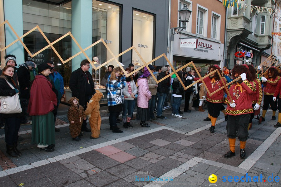 Narrenumzug - Grosses Narrentreffen in Konstanz am Bodensee, 22.01.2012