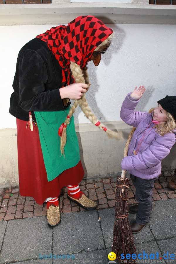 Narrenumzug - Grosses Narrentreffen in Konstanz am Bodensee, 22.01.2012