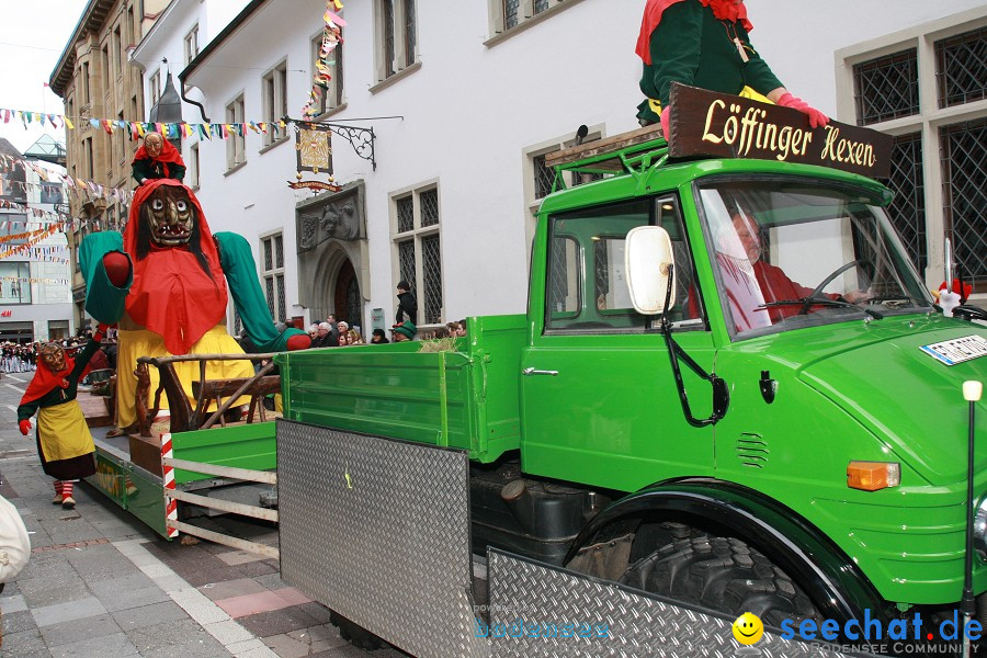 Narrenumzug - Grosses Narrentreffen in Konstanz am Bodensee, 22.01.2012