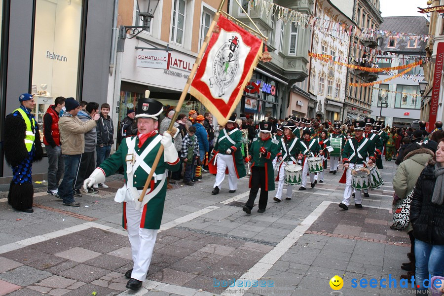 Narrenumzug - Grosses Narrentreffen in Konstanz am Bodensee, 22.01.2012