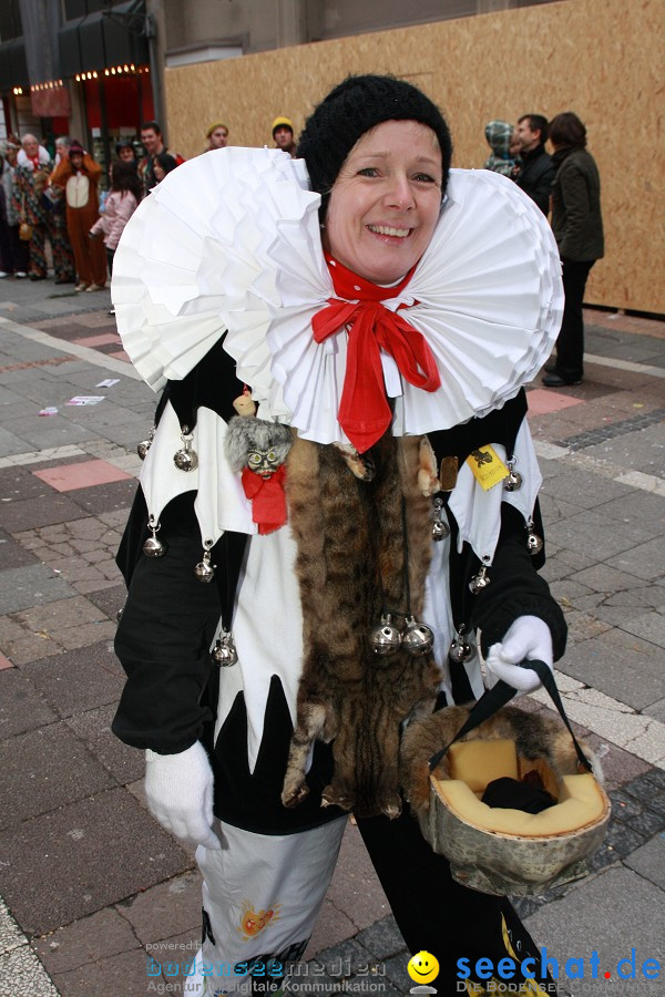 Narrenumzug - Grosses Narrentreffen in Konstanz am Bodensee, 22.01.2012