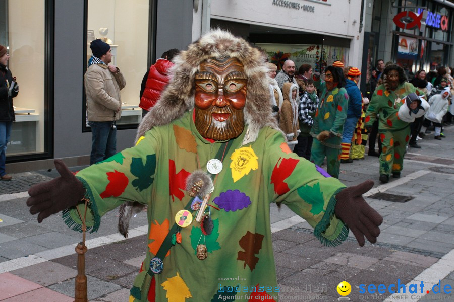 Narrenumzug - Grosses Narrentreffen in Konstanz am Bodensee, 22.01.2012