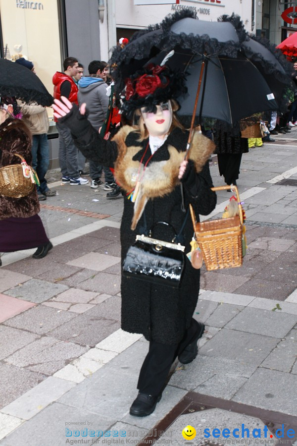 Narrenumzug - Grosses Narrentreffen in Konstanz am Bodensee, 22.01.2012