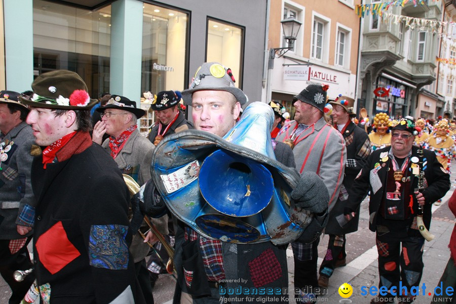 Narrenumzug - Grosses Narrentreffen in Konstanz am Bodensee, 22.01.2012