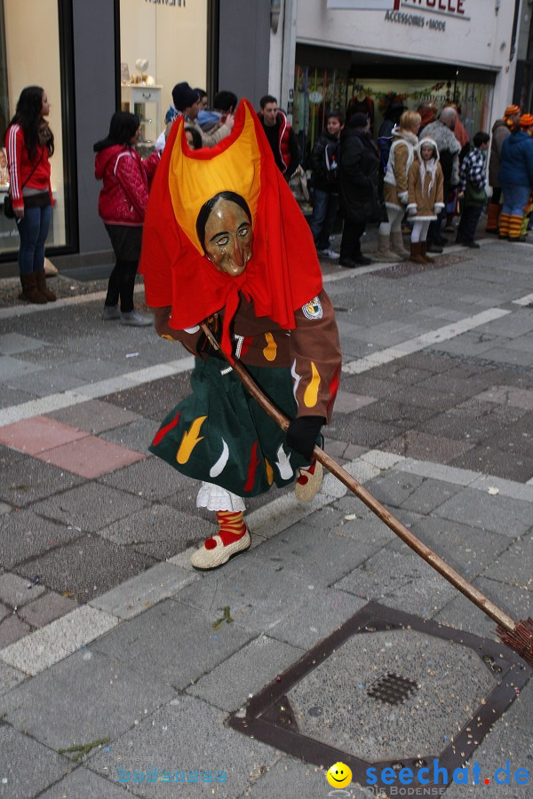 Narrenumzug - Grosses Narrentreffen in Konstanz am Bodensee, 22.01.2012