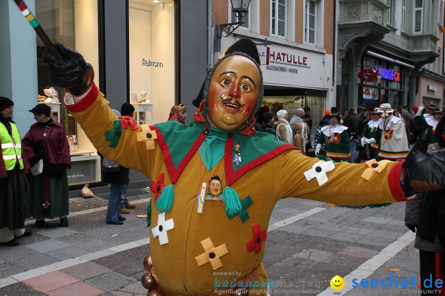 Narrenumzug - Grosses Narrentreffen in Konstanz am Bodensee, 22.01.2012