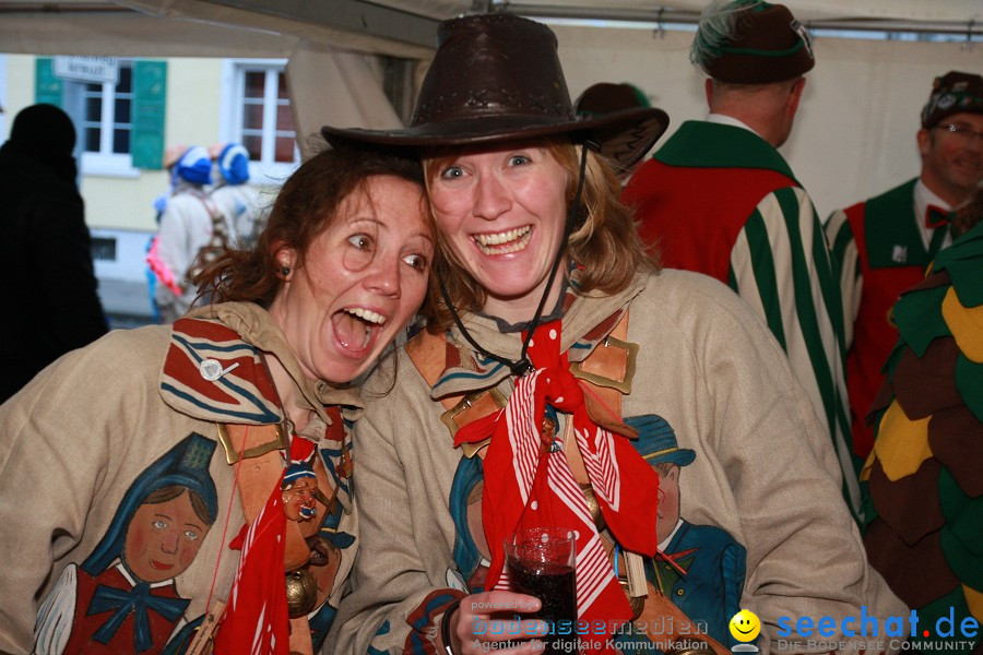 Narrenumzug - Grosses Narrentreffen in Konstanz am Bodensee, 22.01.2012