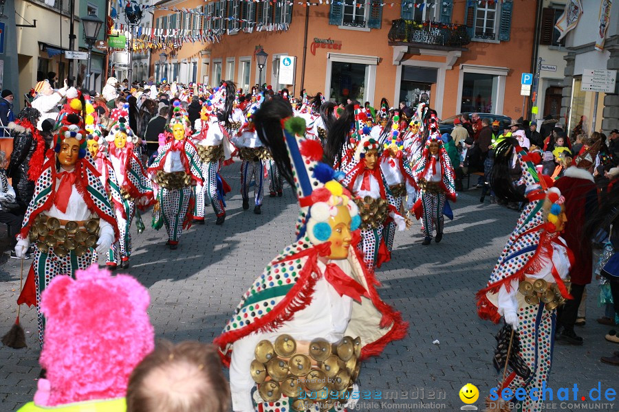 Narrenumzug - Grosses Narrentreffen in Konstanz am Bodensee, 22.01.2012