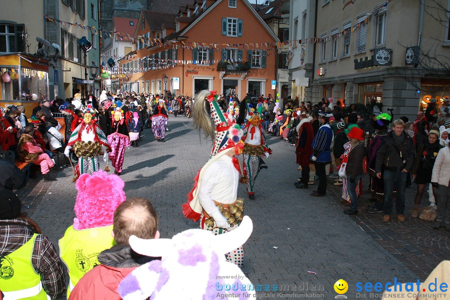 Narrenumzug - Grosses Narrentreffen in Konstanz am Bodensee, 22.01.2012