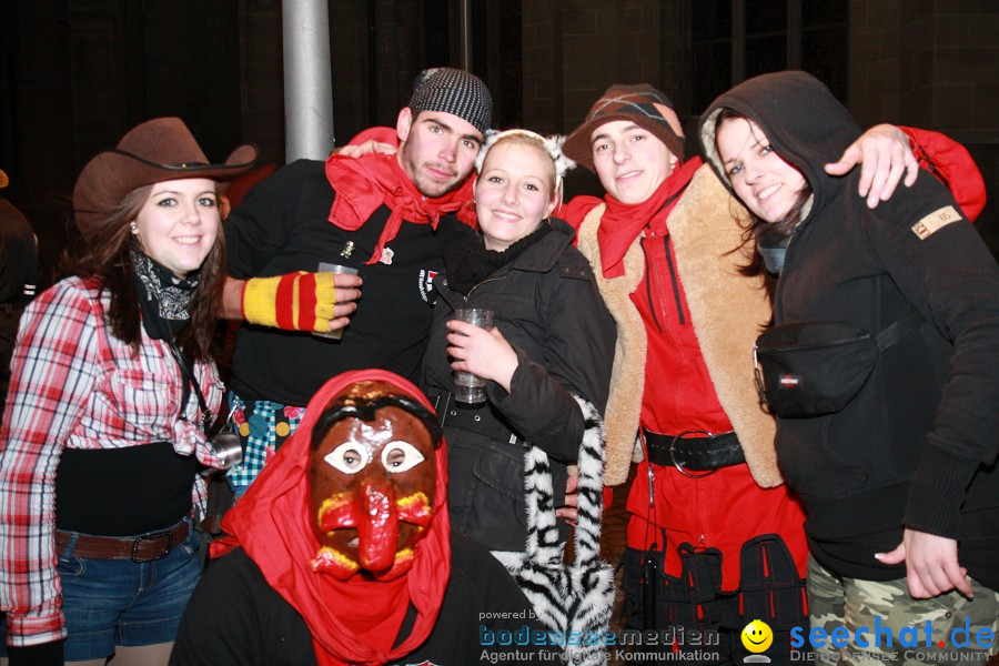 Narrenumzug - Grosses Narrentreffen in Konstanz am Bodensee, 22.01.2012