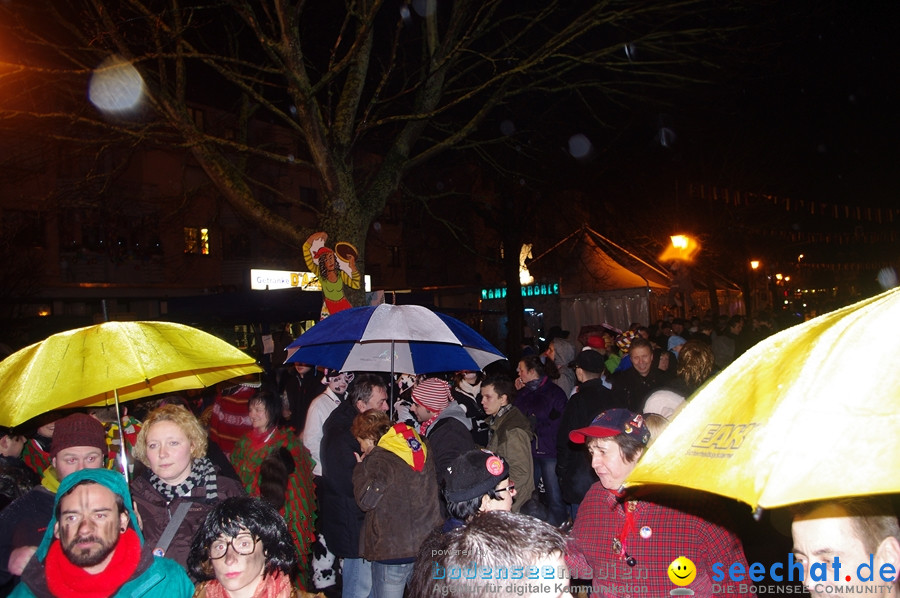 Fasnet Nachtumzug: Rielasingen am Bodensee, 27.01.2012