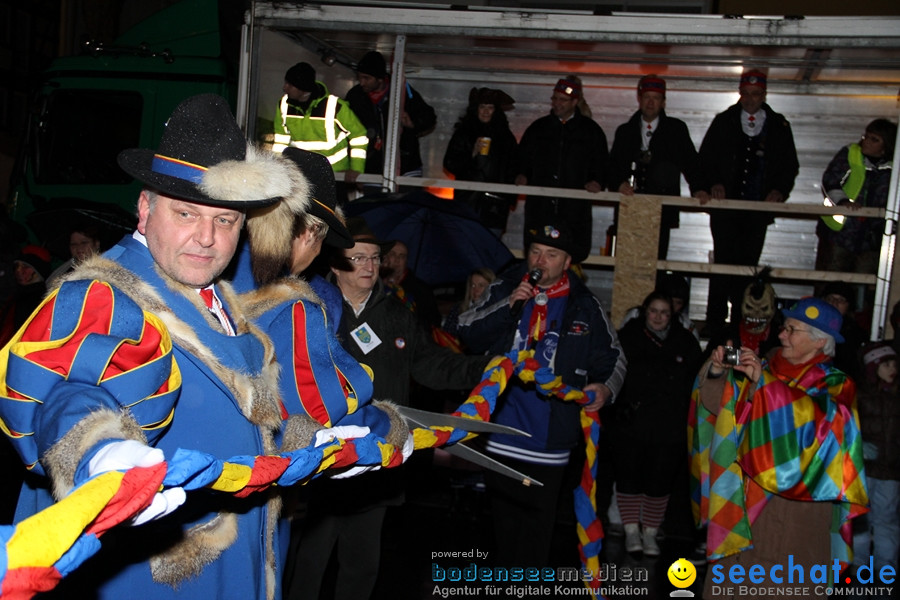 Fasnet Nachtumzug: Rielasingen am Bodensee, 27.01.2012