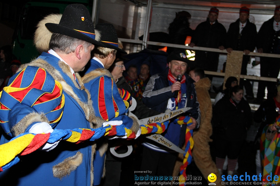 Fasnet Nachtumzug: Rielasingen am Bodensee, 27.01.2012