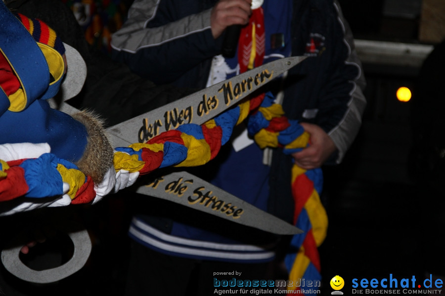 Fasnet Nachtumzug: Rielasingen am Bodensee, 27.01.2012