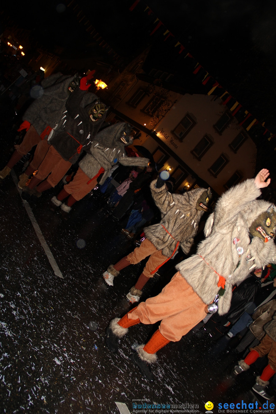 Fasnet Nachtumzug: Rielasingen am Bodensee, 27.01.2012