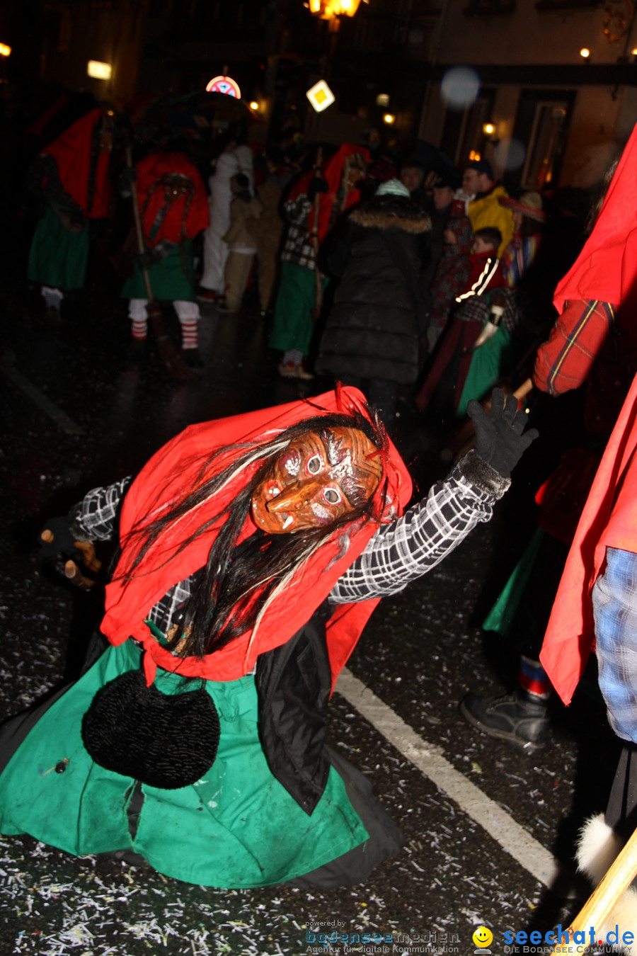 Fasnet Nachtumzug: Rielasingen am Bodensee, 27.01.2012