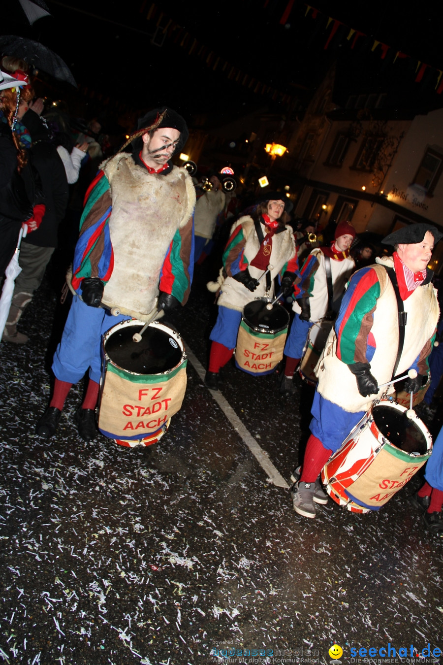 Fasnet Nachtumzug: Rielasingen am Bodensee, 27.01.2012