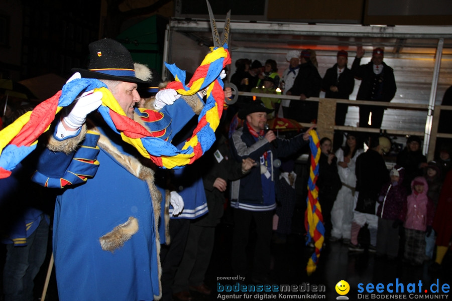 Fasnet Nachtumzug: Rielasingen am Bodensee, 27.01.2012