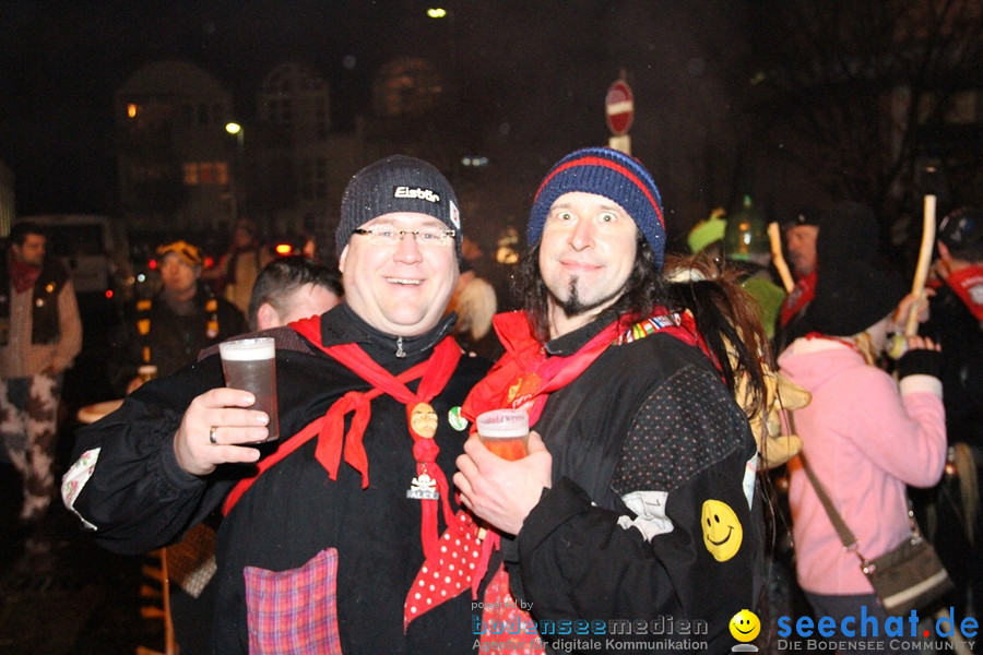 Fasnet Nachtumzug: Rielasingen am Bodensee, 27.01.2012