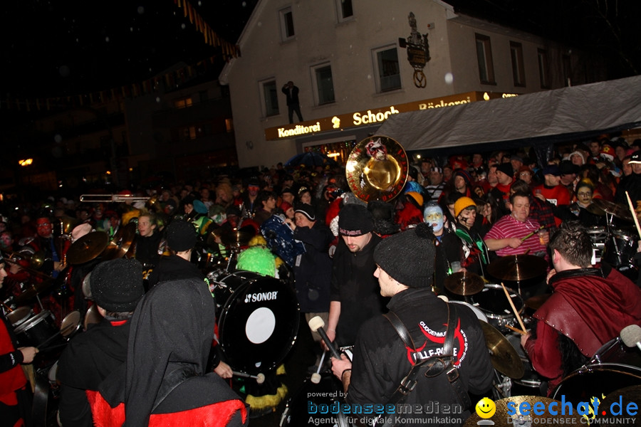 Fasnet Nachtumzug: Rielasingen am Bodensee, 27.01.2012