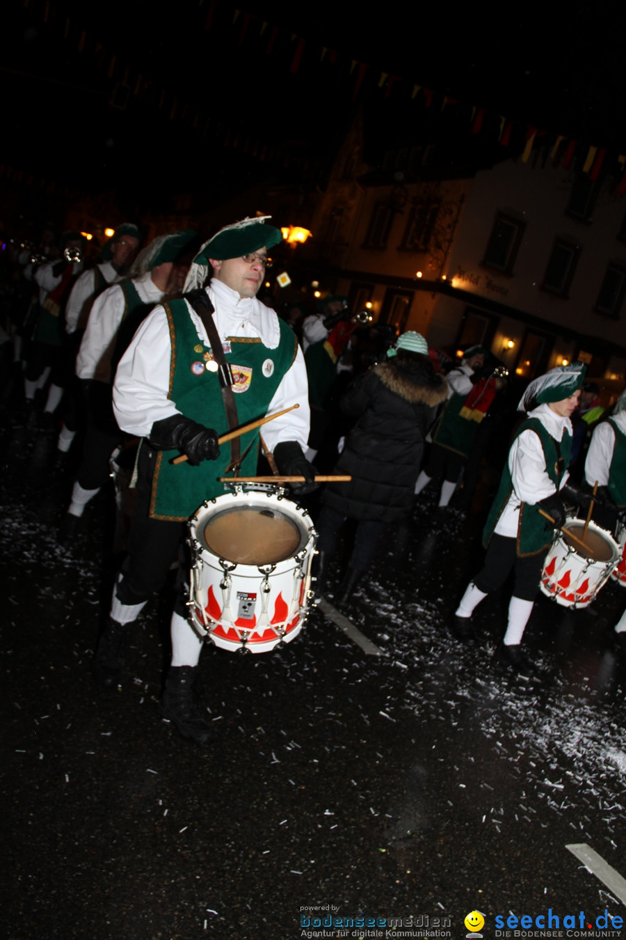 Fasnet Nachtumzug: Rielasingen am Bodensee, 27.01.2012