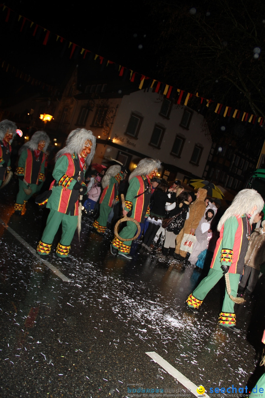 Fasnet Nachtumzug: Rielasingen am Bodensee, 27.01.2012