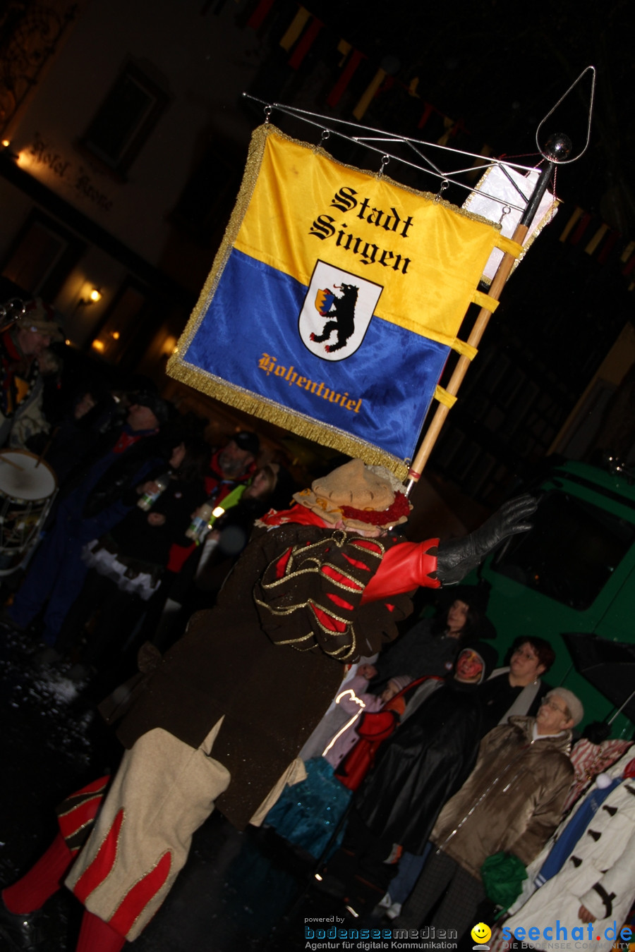 Fasnet Nachtumzug: Rielasingen am Bodensee, 27.01.2012