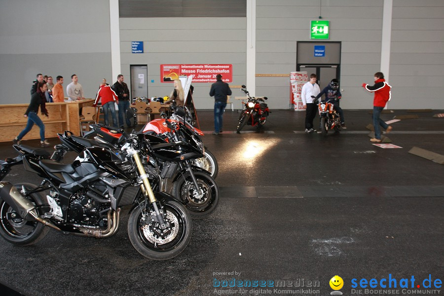 Motorradwelt Bodensee 2012 Messe in Friedrichshafen, 28.01.2012