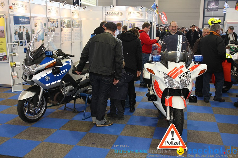 Motorradwelt Bodensee 2012 Messe in Friedrichshafen, 28.01.2012