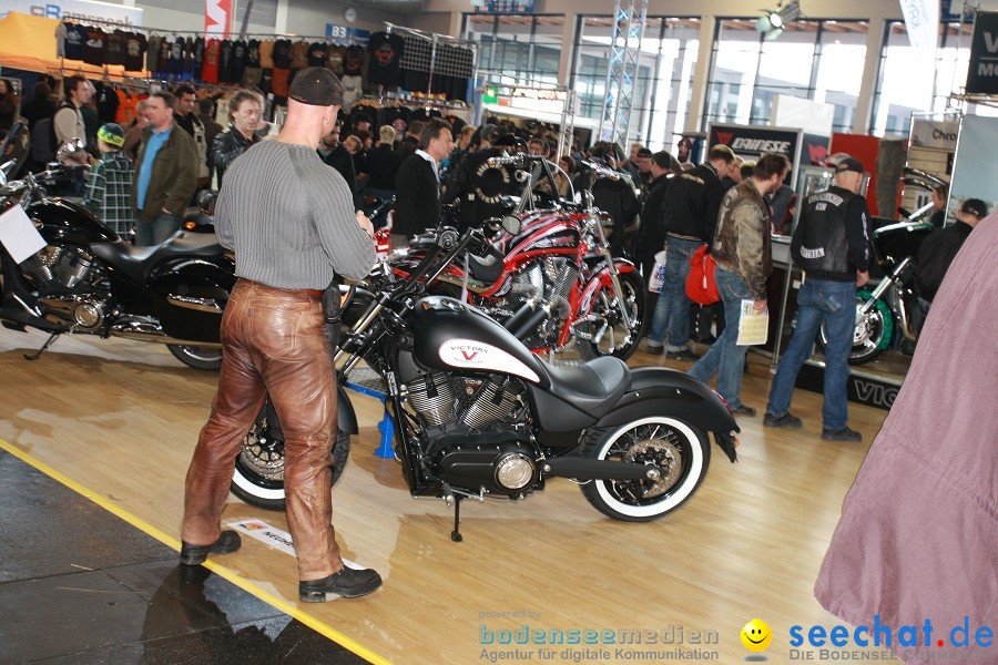 Motorradwelt Bodensee 2012 Messe in Friedrichshafen, 28.01.2012