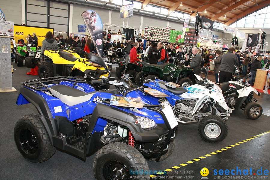 Motorradwelt Bodensee 2012 Messe in Friedrichshafen, 28.01.2012