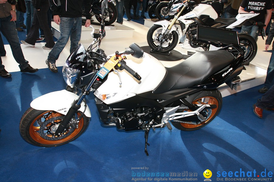 Motorradwelt Bodensee 2012 Messe in Friedrichshafen, 28.01.2012