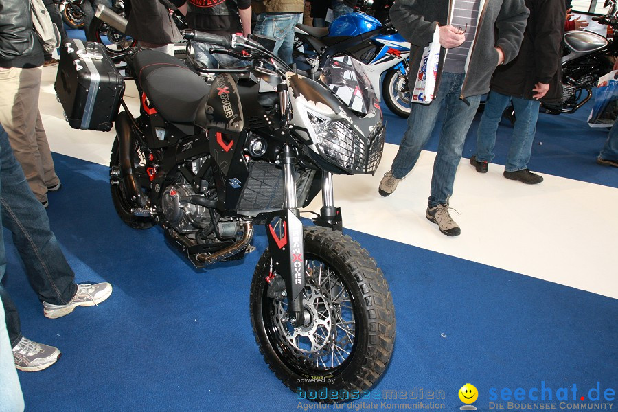 Motorradwelt Bodensee 2012 Messe in Friedrichshafen, 28.01.2012