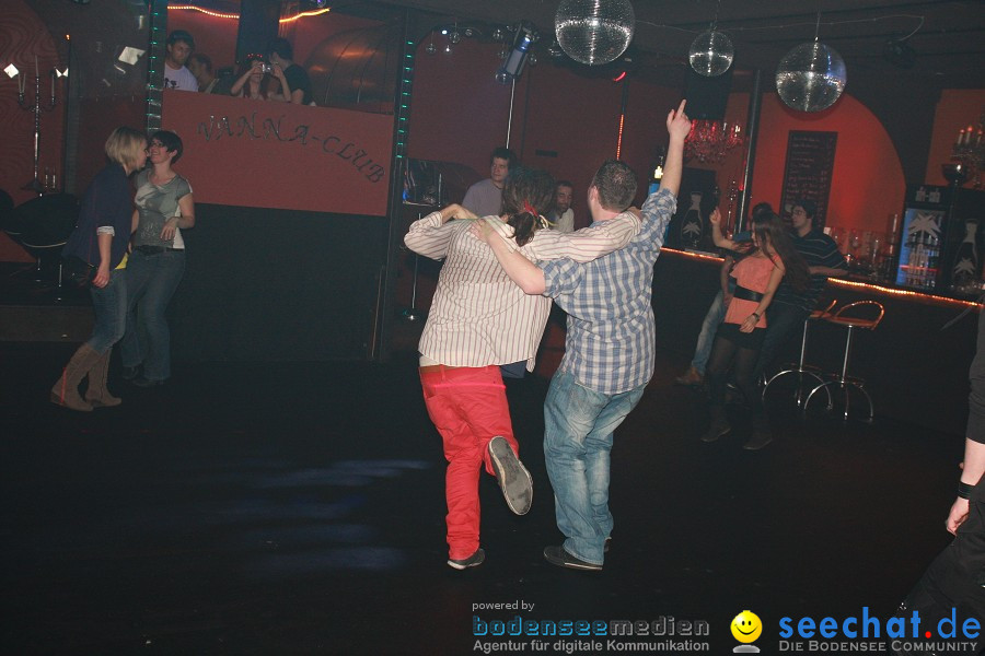 seechat Party mit Feierkind Rec. im Havanna Club: Weingarten, 28.01.2012