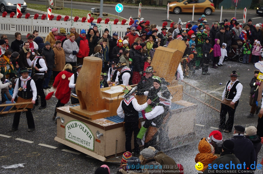 Narrentreffen: Rielasingen am Bodensee, 29.01.2012