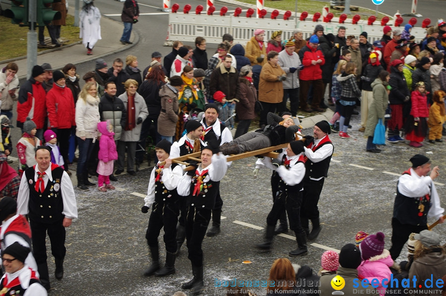 Narrentreffen: Rielasingen am Bodensee, 29.01.2012