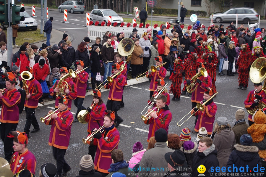 Narrentreffen: Rielasingen am Bodensee, 29.01.2012