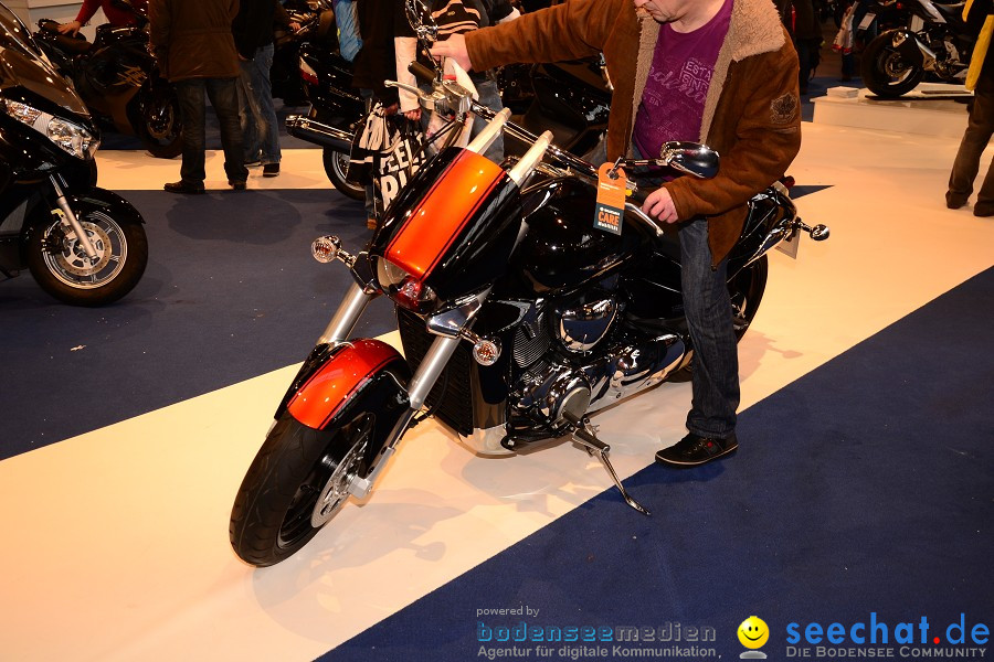 Motorradwelt Bodensee 2012 Messe in Friedrichshafen, 28.01.2012