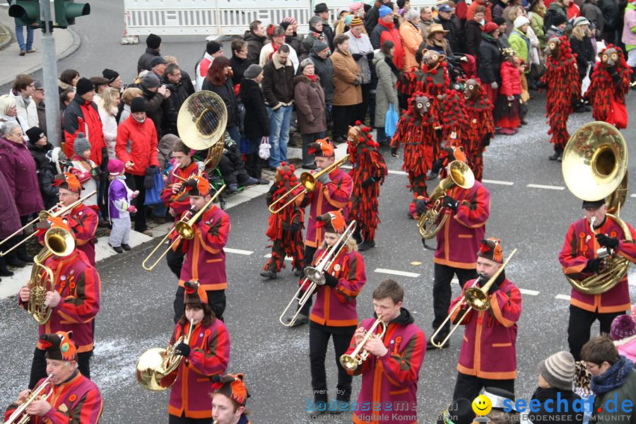 Narrentreffen: Rielasingen am Bodensee, 29.01.2012