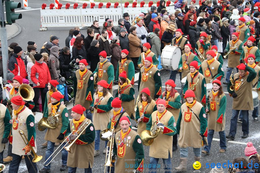 Narrentreffen: Rielasingen am Bodensee, 29.01.2012