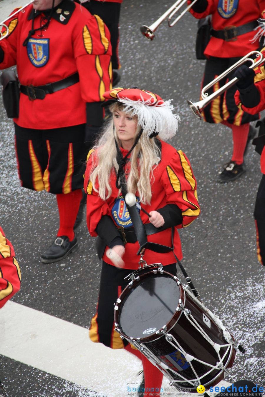 Narrentreffen: Rielasingen am Bodensee, 29.01.2012