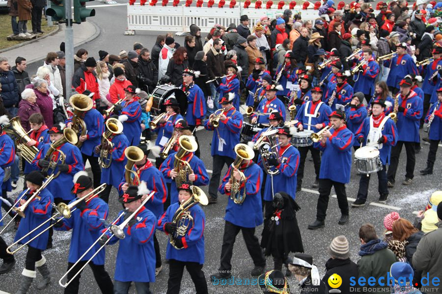 Narrentreffen: Rielasingen am Bodensee, 29.01.2012