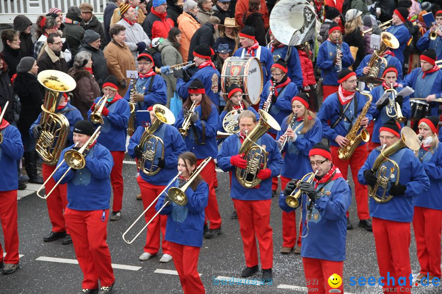 Narrentreffen: Rielasingen am Bodensee, 29.01.2012