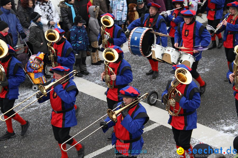 Narrentreffen: Rielasingen am Bodensee, 29.01.2012