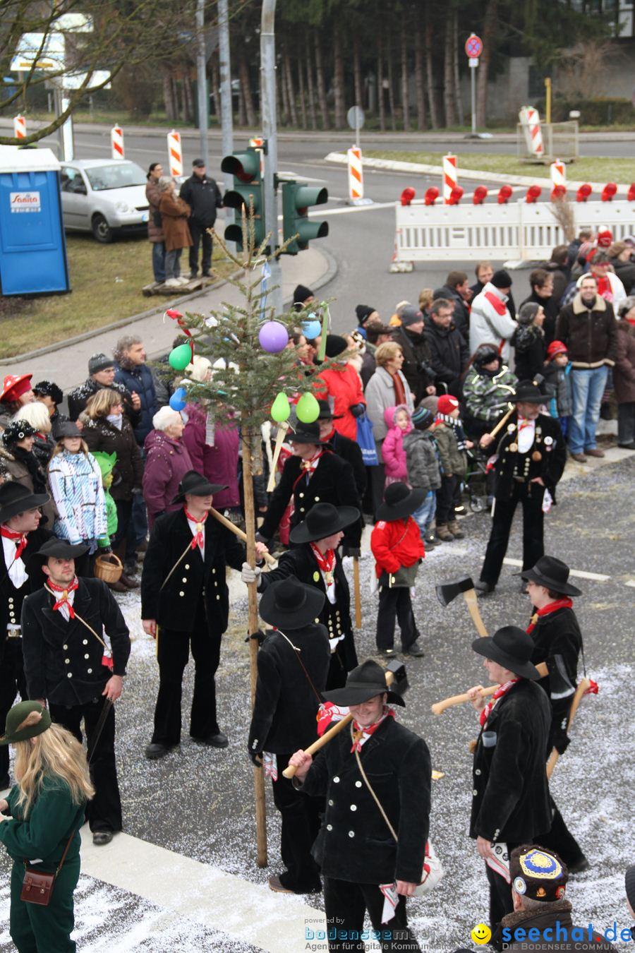 Narrentreffen: Rielasingen am Bodensee, 29.01.2012