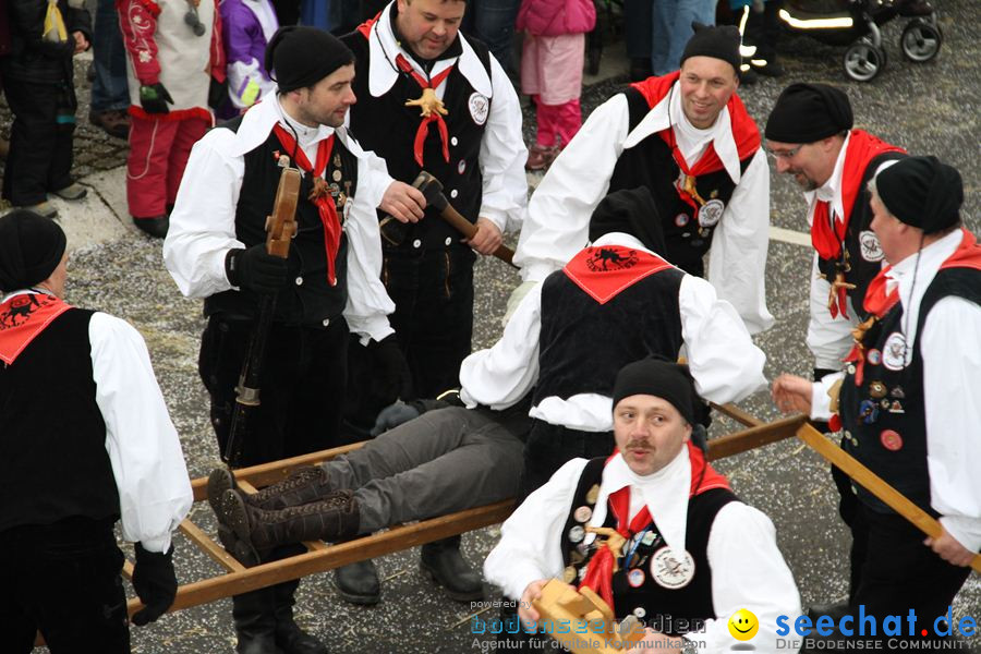 Narrentreffen: Rielasingen am Bodensee, 29.01.2012