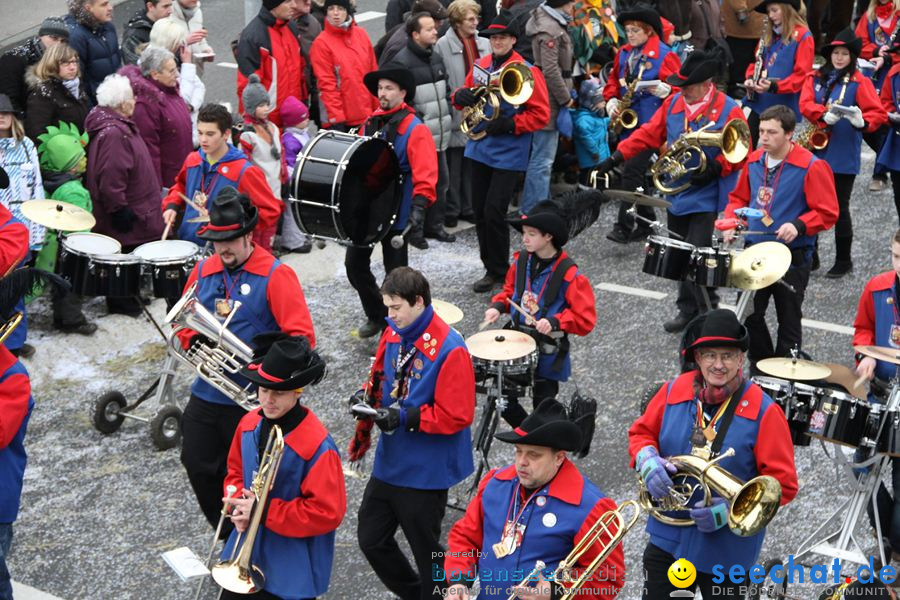 Narrentreffen: Rielasingen am Bodensee, 29.01.2012